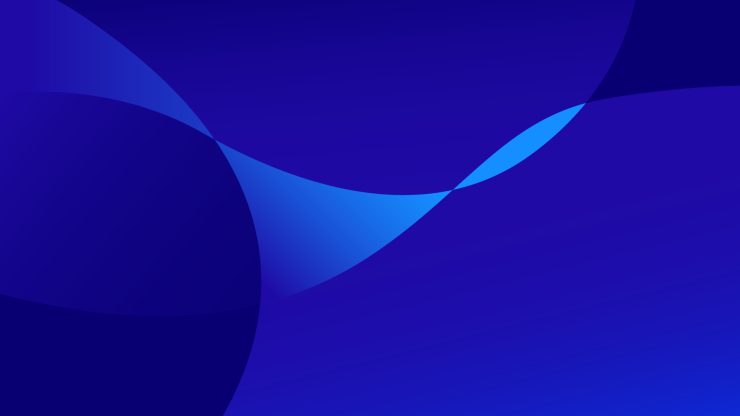 blue motif graphic