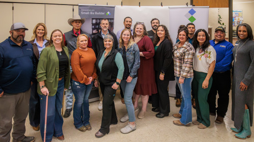 Group photo of all the graduates