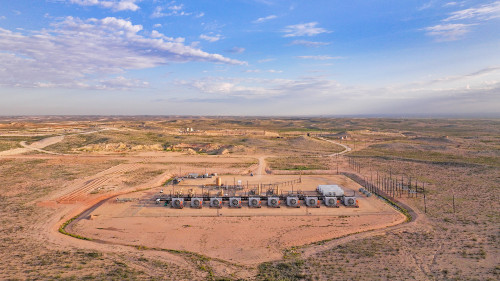 ConocoPhillips’ central gas compression facility in China Draw