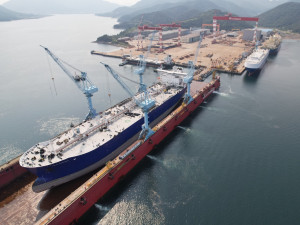 Polar Tankers Endeavour at South Korean shipyard