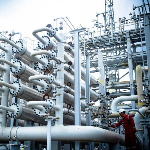 Grissik Gas Plant Indonesia
