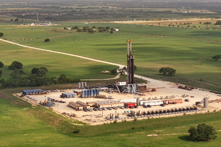 Eagle Ford well in South Texas