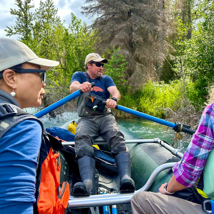 George Wilcox assists teenager after rafting mishap in Alaska
