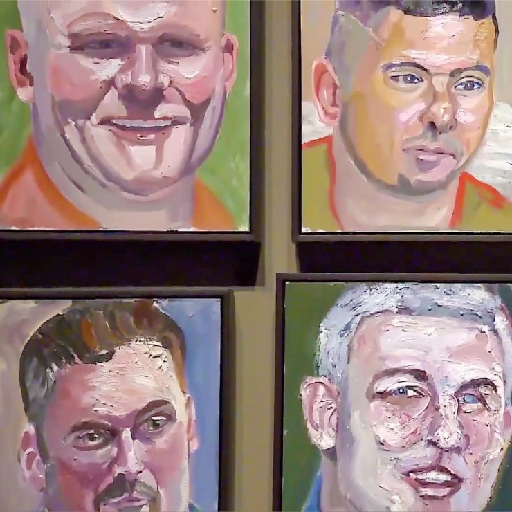 Portraits of Courage artwork by former President George W. Bush