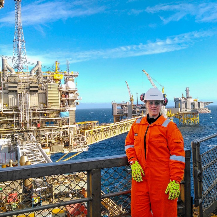 Petrophysicist Susanne Leseth