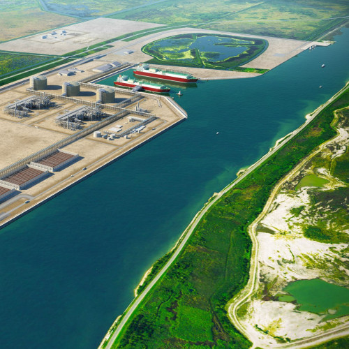 Port Arthur LNG facitily