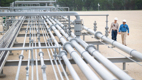  DeWitt Central Facility 24 near Yorktown, Texas. 